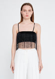 Fringe Cropped Top