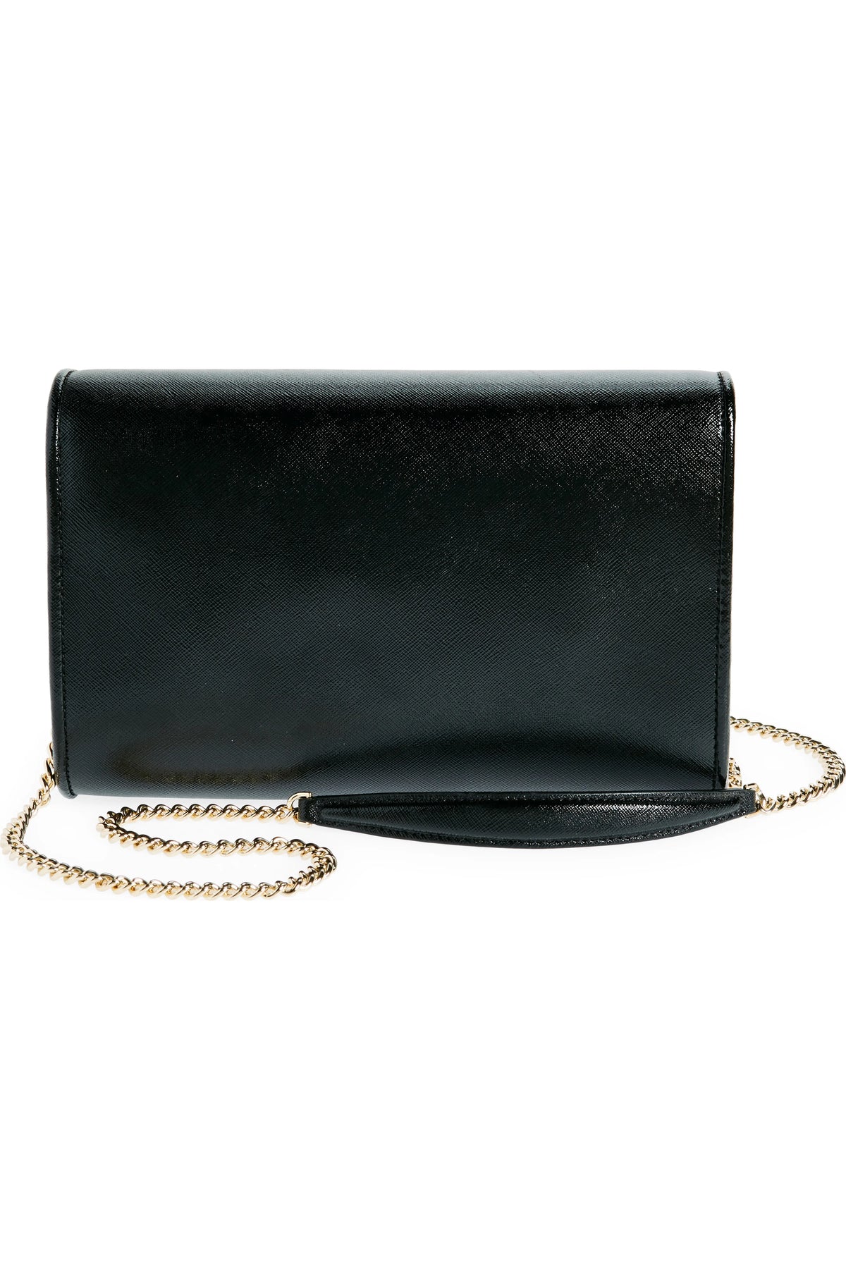NWT Kate Spade anna medium envelope leather convertible clutch Chain Crossbody