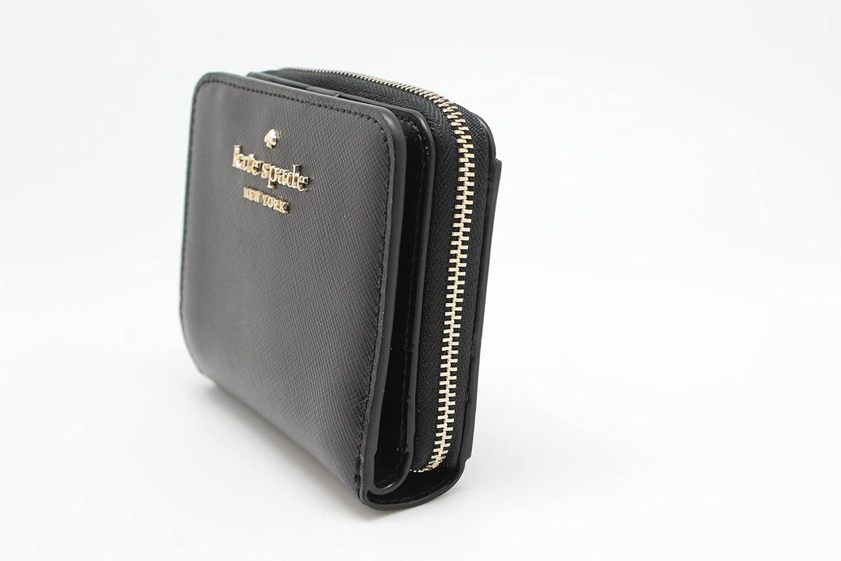 NWT Kate Spade Staci Saffiano Leather Zip Around Small Wallet