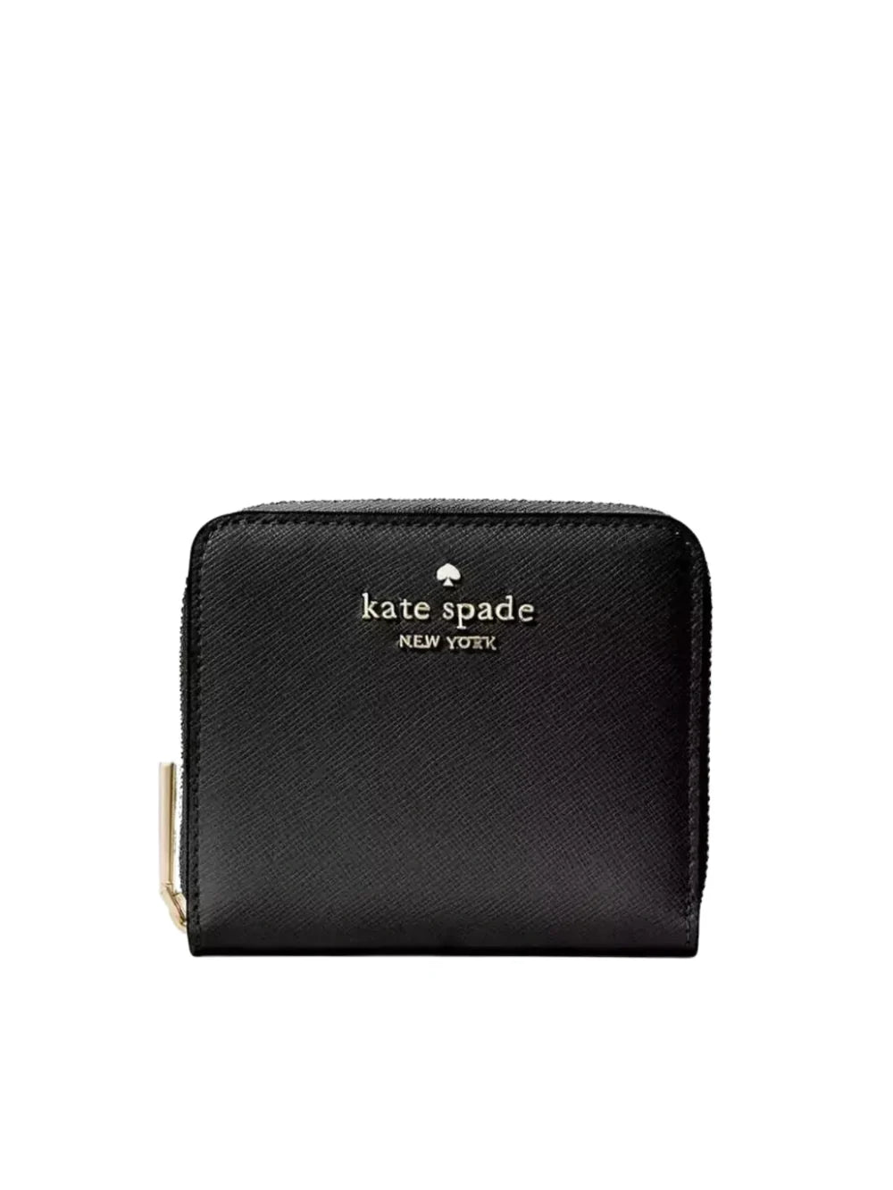 NWT Kate Spade Staci Saffiano Leather Zip Around Small Wallet