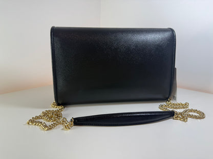 NWT Kate Spade KF634 Anna Medium Envelope Leather Convertible Clutch Chain Crossbody Bag