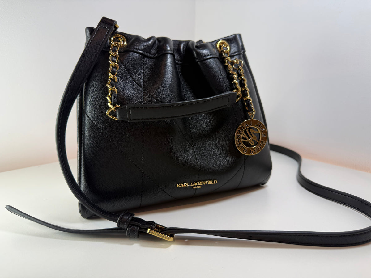 NWT Karl Lagerfeld L6DEB2FC Amandine Crossbody Bag