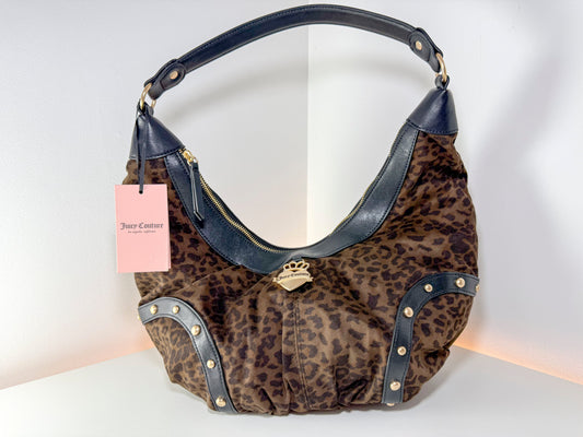 Bolso de hombro tipo hobo Retro Glam 11JCEEPJC-LFC de Juicy Couture, nuevo con etiquetas