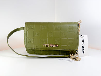 Bolso de hombro Steve Madden DR143155 BFARR, nuevo con etiquetas