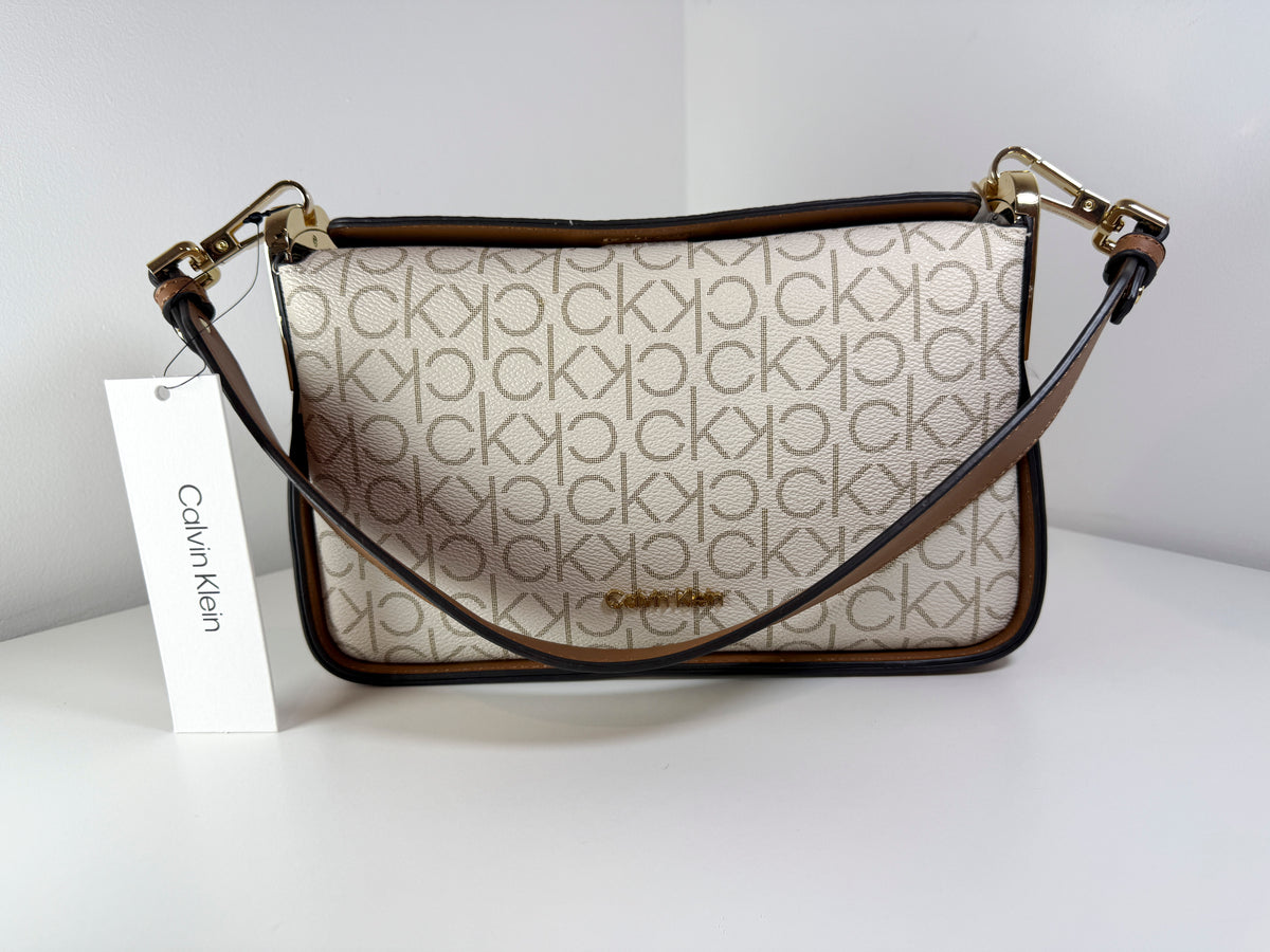 Bolso de hombro Calvin Klein Fay Demi, nuevo con etiquetas (NWT), H4GZJFV4