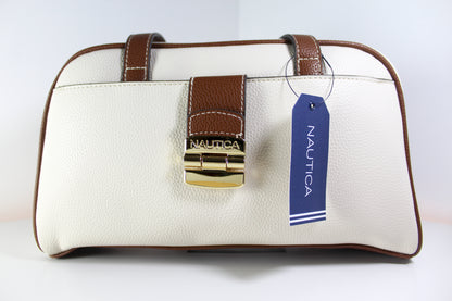 NWT Nautica CN2747/P02 EW Satchel Hinged Bag
